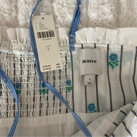 🌿|NWT| Anthropologie Jacquard Ruffle-Hem Mini Dress - Picture 6 of 11